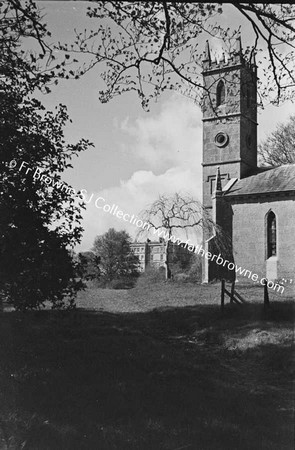 ROCKINGHAM HOUSE   FROM CHURCH